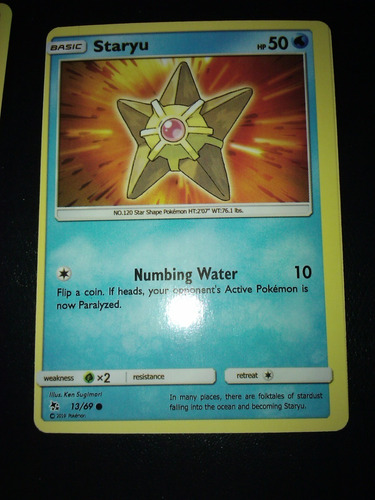 Proxy Carta Pokemon Staryu