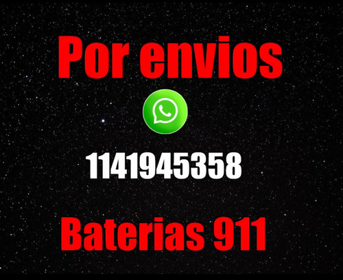 Batería Volta 12x75 Libre Mantenimiento Nafta Gnc
