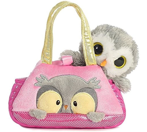 Aurora World Fancy Pals Peekaboo Owl Pet Carrier