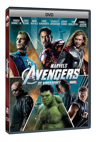 Dvd Os Vingadores -  Avengers Marvel Novo Lacrado Original