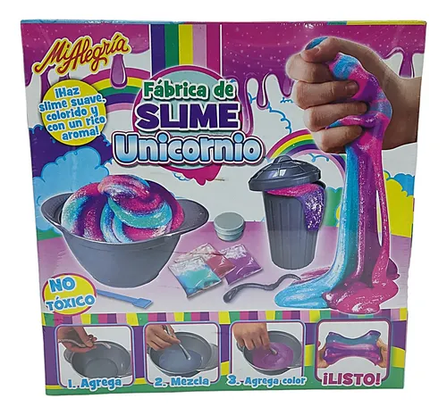 Fabrica De Slime Unicornio Y Rico Aroma Mi Alegria