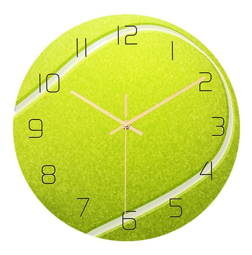 Reloj Silencioso De 12 Pulgadas Con Pilas Y Sin Tenis