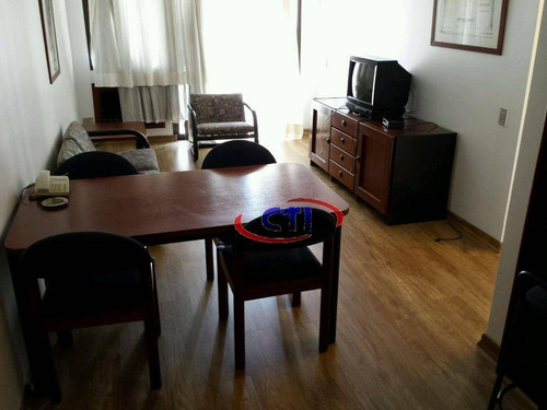 Flat Com 1 Dormitório Para Alugar, 52 M² Por R$ 2.800/mês - Centro - São Bernardo Do Campo/sp - Fl0004
