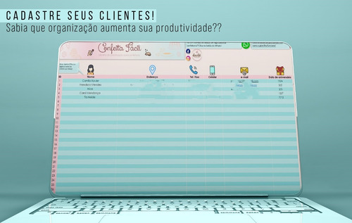 Planilha Para Precificação De Confeitaria - Confeita Fácil®