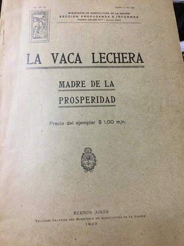 La Vaca Lechera. Madre De La Prosperidad