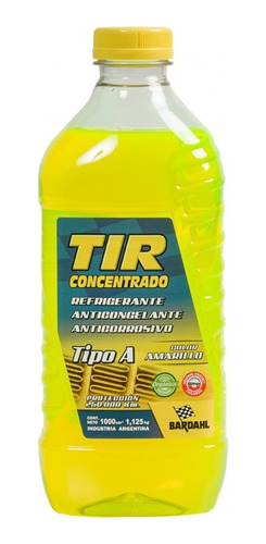 Liquido Refrigerante Concentrado Tipo A (bardahl)