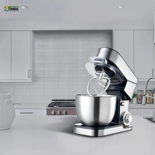 Batidora Planetaria Inoxidable 5 Litros 1300w Rotel Color Gris Frecuencia 50hz