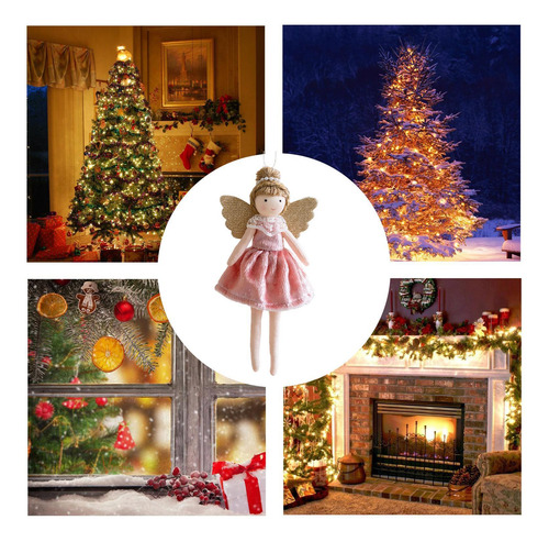 Adornos Navideños De Ángel Adornos De Ángel Para Árbol De Na