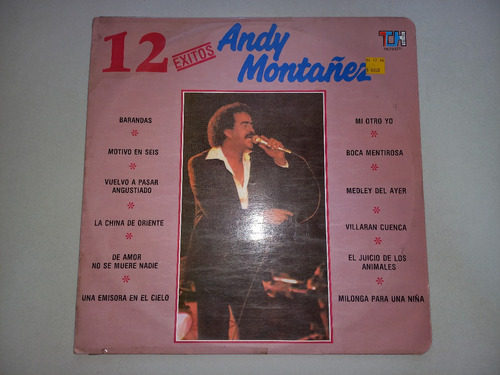 Lp Vinilo Andy Montañez Exitos Salsa 