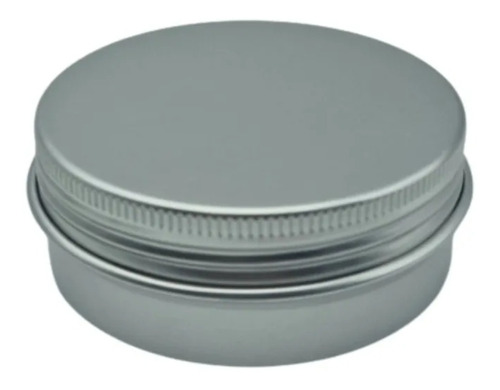 Envase Tarro Lata Aluminio Pomadera 60ml (10 Pza)