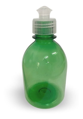 Botellas Plasticas Pet 250 Cc Tapa Rosca X 150 Un Verde