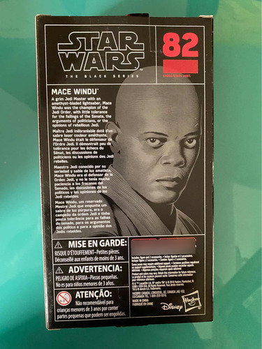 Mace Windu Star Wars Black Series Nuevo (Usado)
