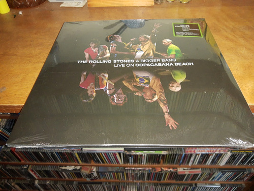 Rolling Stones Bigger Bang Live Copacabana 3lp Color Sellado