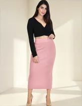 Comprar Falda Mariana Cashmere Casual Sport Midi Arma Tu Look
