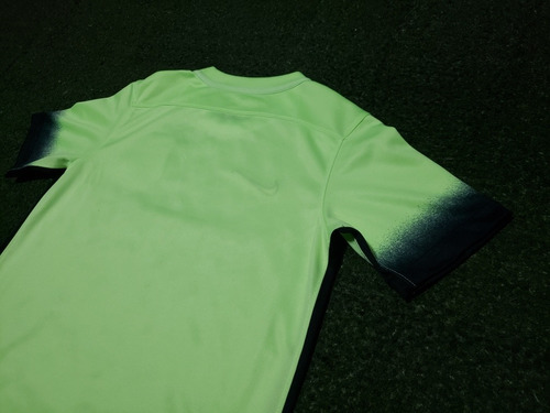 Camisa Manchester City Third 2015/2016 Verde Limão Juvenil