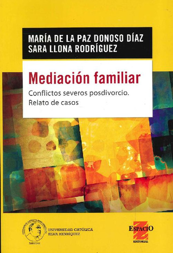 Libro Mediación Familiar De María De La Paz Donoso Díaz, Sar