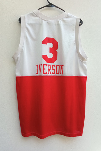 Reebok X Hardwood Classics- Jersey Nba Vintage Iverson. (Usado)