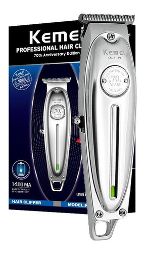Patillera Trimmer Recargable Kemei 70 Años Km-1949