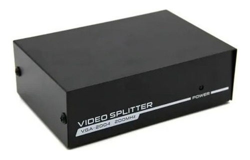 Splitter Divisor De Sinal Distribuidor Video Vga 1x4 4 Porta