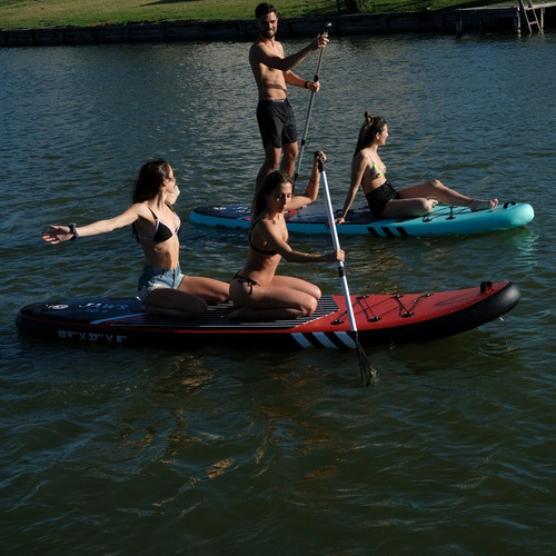 Imagen 7 de 8 de Tabla Stand Up Paddle Sup Inflable Jaws 10.6 140 Kg
