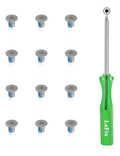 12 Tornillos Torx T5 M2x3 De Lefix, Compatibles Con 1 Destor