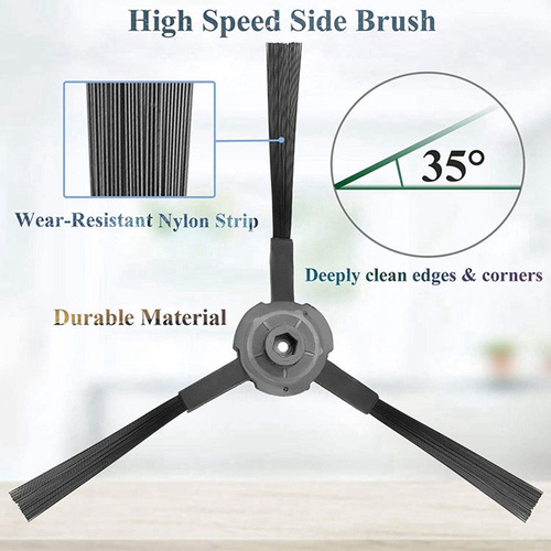 8 Cepillos Laterales Para Robot Aspirador A6 A8 620 X623 P