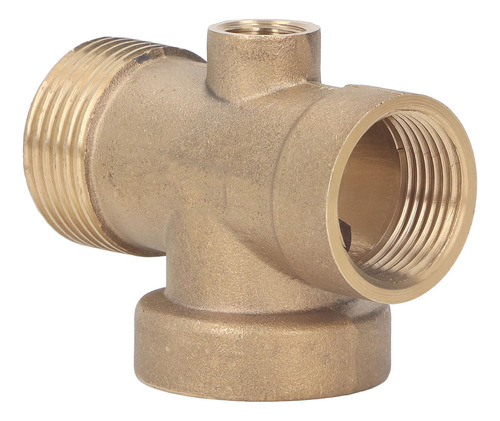Adaptador De Manguera De Latón, Divisor De Agua De 4 Vías, C