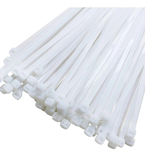 Precintos Plásticos 15cm X 3.6mm 100 Uni. Blancos O Negros