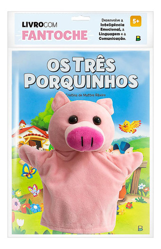 Livro Com Fantoche - Três Porquinhos, Os - Todolivro