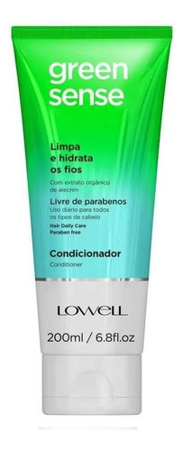 Shampoo 240ml Green Sense Lowell 