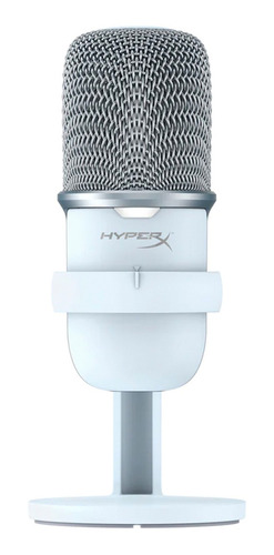 Micrófono HyperX BLX SoloCast condensador cardioide blanco