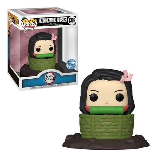 Funko Pop Deluxe Nezuko In Basket