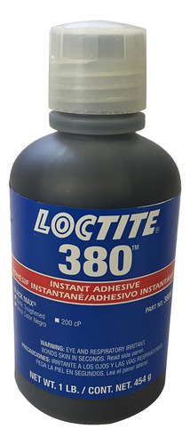 Loctite 380 De 1 Libra Adhesivo Instantáneo Black Max