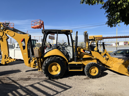 Retroexcavadora Caterpillar 420f Mod 2015 4x4 Con Ext Y Kit
