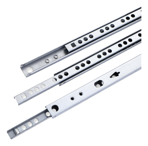 Guías Para Cajones, Herrajes Con Rodamientos De 214 Mm