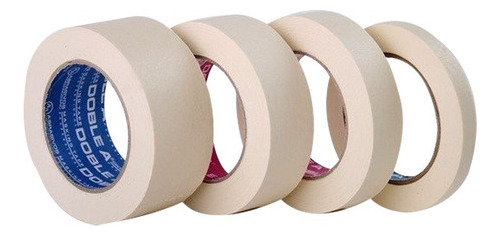 Imagen 1 de 6 de Cinta De Papel Enmascarar P/ Pintor 18 Mm Doble A Pintumm