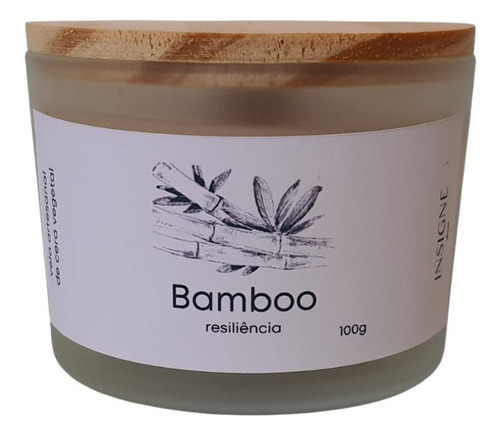 Vela Aromatizada Bamboo-100g