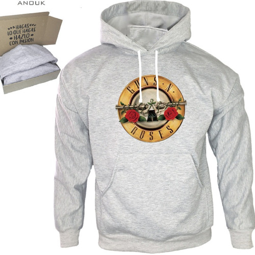 Buzo Hoodie Personalizado Saco Guns N' Roses Estampado