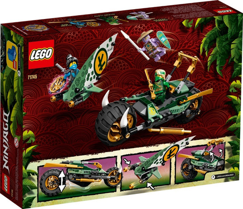 Imagen 2 de 5 de Lego® Ninjago - Chopper De La Jungla De Lloyd (71745)