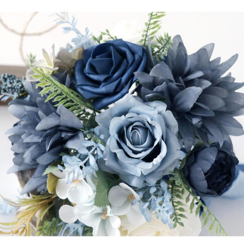 J Ramo De Novia Bouquet Bouquet Elegante Fotos De Fotos Azul