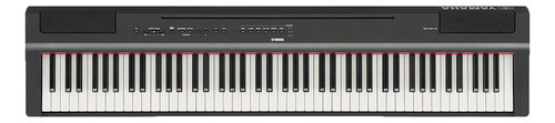 Piano digital Yamaha P-125a Preto P125 C/ Pedal + Fonte