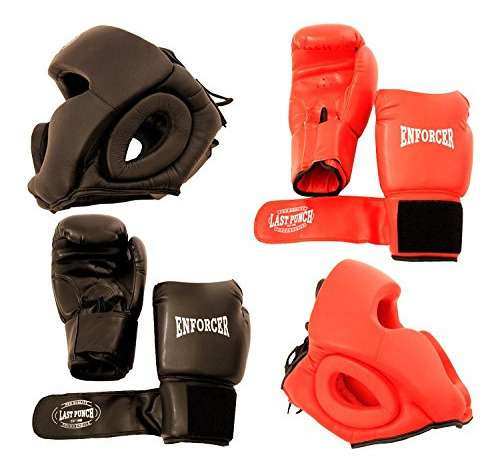 Last Punch 2 Pares De Guantes De Boxeo Profesionales Y Equi.