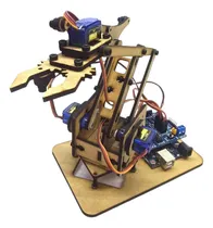 Comprar Brazo Mecánico Mdf Chasís Domótica Arduino Robótica