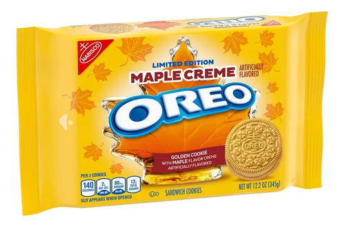 Oreo Maple Creme 261gr - Importado Canadá