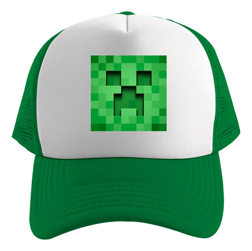 Gorras Variedad Mod 2 Personajes Minecraft Creeper Cara Adulto