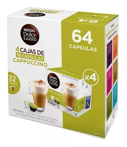 Pack Surtido 6 NESCAFÉ® Dolce Gusto® Café Solo, 96 Cápsulas - Comprar  Cápsulas