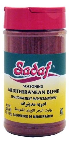 Sadaf Condimento Mediterraneo  Mezcla Mediterranea Condimen