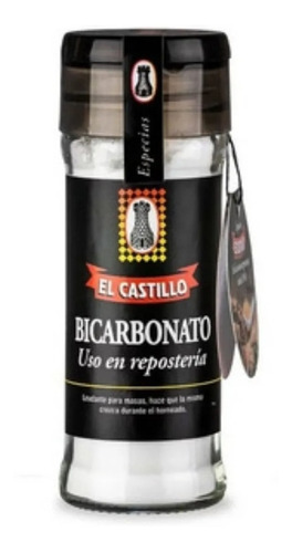 Bicarbonato De Sodio 85 Gr Frasco Especiero El Castillo