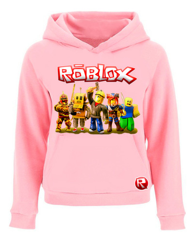 Polerón Roblox Personajes, Canguro, Capucha, Unisex,