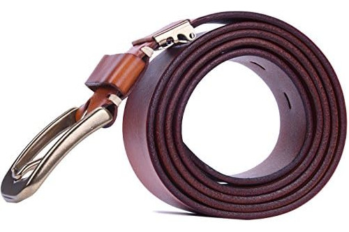 Cinturón Informal De Cuero Tonywell Para Hombre, 1 Estilo Va